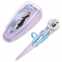 Skater Kids Chopsticks with Case For Right Hand (Frozen)
